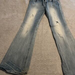 Express Rerock Vintage Flare Jeans
